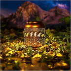 Penguin Solar Lanterns Outdoor Waterproof,Hanging Solar Lights Penguin Gifts for Women Men Metal LED Decorative Light for Yard,Patio,Lawn,Tabletop,Pathway,Landscape,Garden Decor