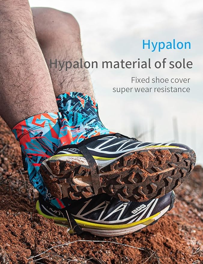 Trail Gaiters Low Shoes Gators for Hiking Boots Breathable Boots Gators for Running