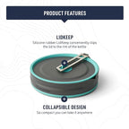 Sea to Summit Frontier Ultralight Collapsible Pouring Pot for Camping, 2.2 Liter