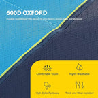 FAIR WIND Oversized Fully Padded Camping Chair with Lumbar Support, Heavy Duty Cooler Bag Fold Chair Support 450 LBS, Green