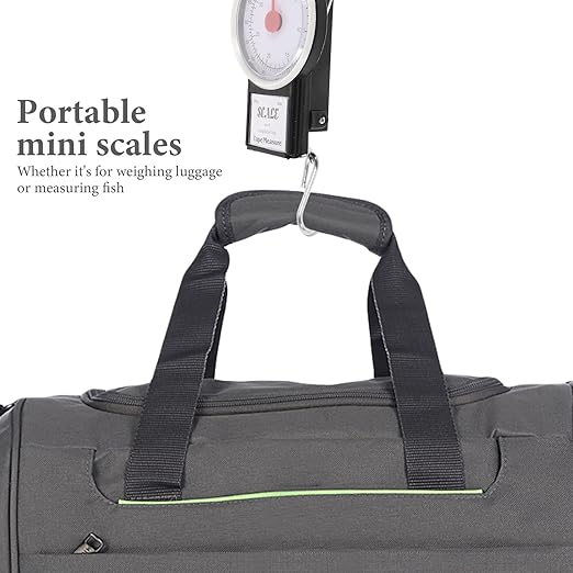 Portable Luggage Scale Handheld Weight Scale with Hook 35kg Capacity for Travel and Suitcase Weighing