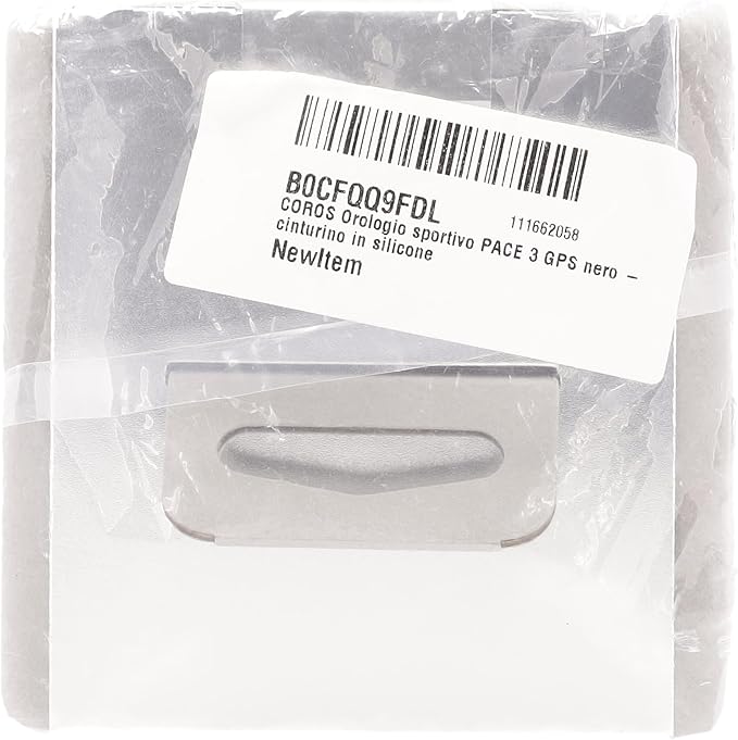 COROS PACE 3 GPS Sport Watch– Lightweight, Comfortable Running Watch, 17-Day Battery Life, Accurate GPS, Heart Rate Monitor, Navigation, Sleep Tracking, Training Plan, Run, Bike, and Ski-Black silicon