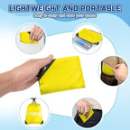 Grneric Drawstring Backpack Bulk 70Pcs String Backpack Drawstring Bags Cinch Bag Sackpack for Men Women Gym(Yellow)