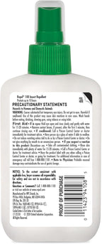 Repel 100 Insect Repellent, 4 Ounces, With DEET, 10-Hour Protection Long- Lasting Insect Repellent Pump Spray Repels Mosquitoes, Ticks, Gnats, Biting Flies, Chiggers And Fleas, 6 Pack