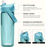 CamelBak Thrive Flip Straw Tritan Renew Water Bottle Cove, 20oz