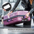 2 Pack Luggage Handle Wrap with Travel Tags - Non-Slip Protective Cover Soft Handle Grips Covers for Suitcase(Fishing)