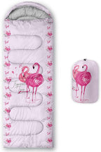 AILONEN Outer Space Astronaut Camping Sleeping Bags,Lightweight & Waterproof,3 Season Warm & Cool Weather,Cartoon Sleeping Bags for Kids,Boys Girls Travelling,Outdoors