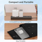 USB C Charger Block for Apple iPhone Air 17 16 15 14 13 12 11 Pro Max, 20W USBC Fast Charging Cube Plug Brick for Apple Watch iPhone iPad Airpods and More, 1Pack 1C USB-C Power Adapter, White