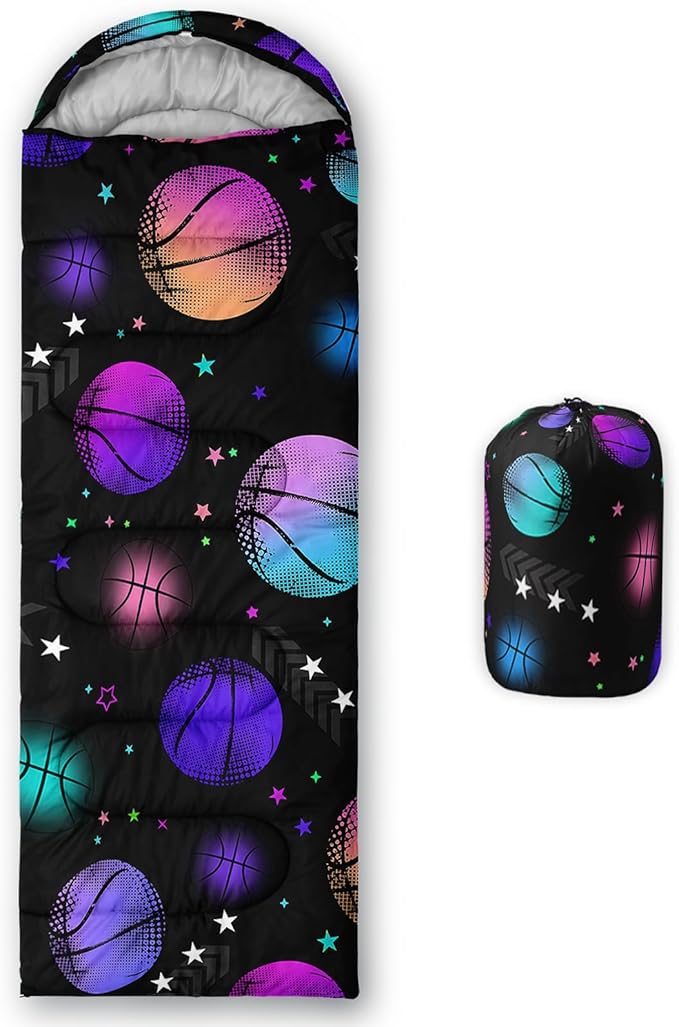 BSNTHO Camping Sleeping Bags,3 Season Warm & Cool Weather,Lightweight,Waterproof Sleeping Bags for Adults & Kids,Traveling,and Outdoors,Camping Gear Equipment