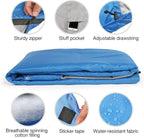 REDCAMP Ultra Lightweight Sleeping Bag for Backpacking, Hiking, Comfort for Adults Warm Weather, with Compression Sack