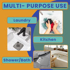 Travel Laundry Detergent Sheets 30 Pack – Hand Wash or Machine Wash Travel Detergent with Universal Sink Stopper and Foldable Laundry Bag Best for Cruise, Hotel, Camping & On-the-Go Washing