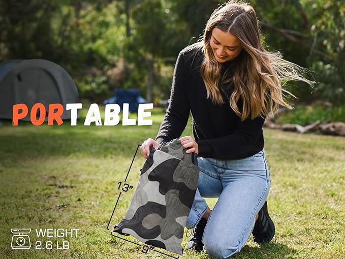 WEKAPO Inflatable Sun Lounger, Air Sofa, Hammock, Portable, Waterproof and Leak-Proof, Ideal for Backyard, Beach, Travel, Camping, Picnics and Music Festivals