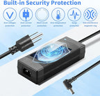 12V 8A Power Supply 96W 100V~240V AC to DC Adapter Converter Transformer,12 Volt 8 Amp 7A 6A 5A 4A 3A Power Supply Adapter with 5.5mm x 2.5mm/2.1mm Output Jack for 12V LED Strip Light Camera Printer