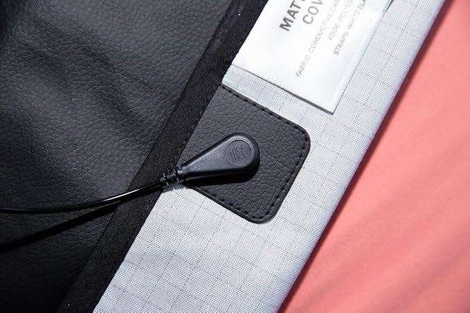 Earthing Elite Mattress Cover Kit (Queen Size), Clint Ober's Earthing Products, Grounding Mat for Bed