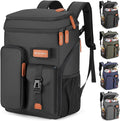 BAGPARKK Insulated Cooler Backpack,33/45 Cans Multifunctional Double Deck Leakproof Cooler Bag with Sternum Strap,Large Capacity Lightweight Travel Camping Beach Backpack