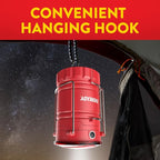 Eveready LED Camping Lantern 360 PRO (3-Pack), Super Bright Tent Lights, Rugged IPX4 Water Resistant LED Lanterns, 100 Hour Run-time (Batteries Included)