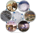 WaterStorageCube BPA Free Collapsible Water Container with Spigot, Camping Water Storage Carrier Jug for Outdoors Hiking Backpack & Survival Kit, Foldable Portable Water Canteen 1.3/2.6/5.3 Gallon