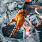 32" Heavy Duty Hot Dog Roasting Sticks for Campfire, Smores Sticks for Fire Pit Long, Marshmallows Skewers (4 Pack)