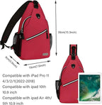 MOSISO Sling Backpack, Multipurpose Crossbody Shoulder Bag Travel Hiking Daypack