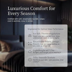 Nox Sleep 3D Sleep Mask for Men, 100% Light Blocking Eye Mask for Sleep, Ice Silk Adjustable Sleeping Mask for Side Sleepers, Soft Breathable Blindfold, Perfect Sleep Mask for Travel & Women (Black)