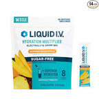 Liquid I.V.® Hydration Multiplier Sugar-Free - Mango Pineapple | Electrolyte Powder Drink Mix | 1 Pack (14 Servings)
