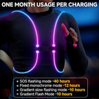 Running Lights For Runners, Reflective Running Vest, Reflective Running Gear Walking Vest For Women, Night Running Gear, Light Up Running Vest, Gifts For Runners, Safety Running Vest For Women & Men