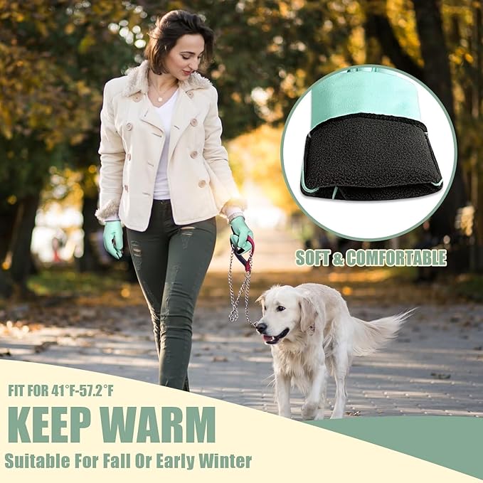 Pixel Panda Winter Gloves for Men Women Warm Touchscreen Gloves for Cold Weather Thin Water-Resistant Windproof Non-Slip Gloves for Cycling, Driving, Running, Hiking