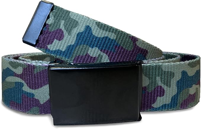 Permethrin Treated Mosquitoes, Flies, Ticks & More Insect Repellent 54 Inch Long Size Adjustable BodyForge Fabric Belt (Camouflage) One Size Fits All!