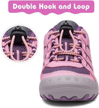 Mishansha Boy's Girl's Hiking Shoes Low Top Sneakers Outdoor Trekking Walking Climbing Running Shoes