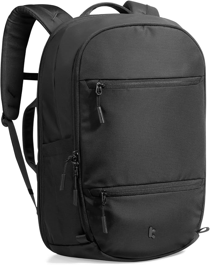 tomtoc Laptop Backpack 32L, Large Business Work Bag Fits 15.6-16 Inch Laptop, Water-Resistant Durable Computer Travel Backpack for Business Trip, Weekend Getaway