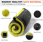 Memory Foam Camping Mattress Sleeping Pad, 3" Thick Waterproof Portable Roll Up Sleeping Mats & Floor Mattress Pad with Pillow + Travel Bag for Camping Car Truck SUV Tent Sleepover Kids Adult