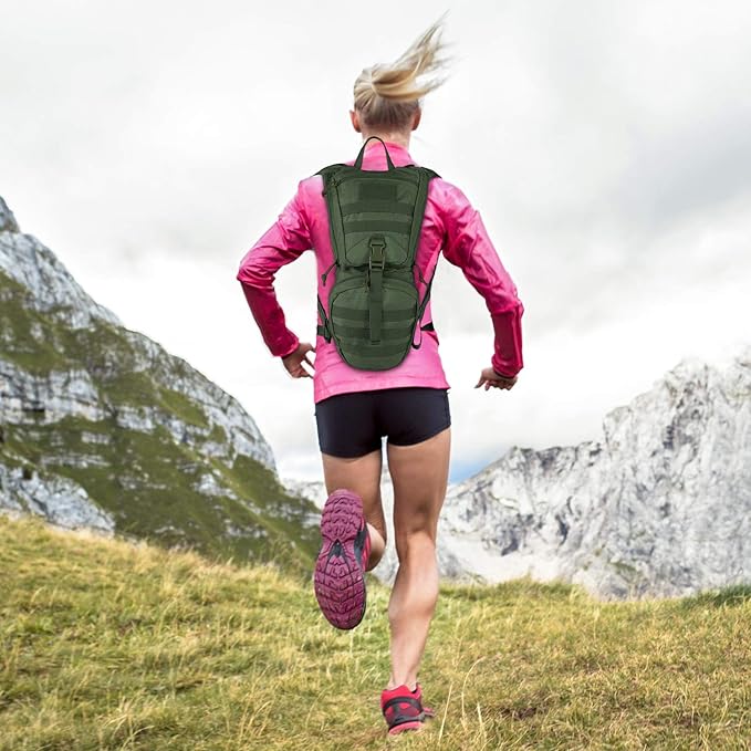 Unigear Tactical Hydration Packs Backpack 1050D with 3L Water Bladder, Thermal Insulation Pack Keeps Liquid Cool up to 4 Hours for Hiking, Cycling, Hunting and Climbing