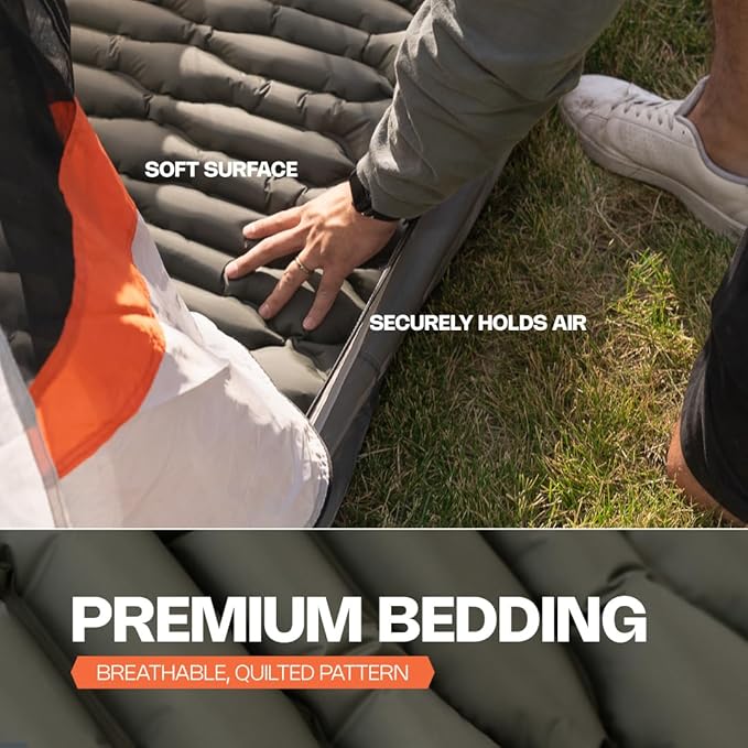 ANGORA BRANDS Lightweight Outdoor Sleeping Pad | Compact Travel Sleeping Mat for Backpacking, Hiking, or Camping | Portable Sleeping Bed & Camping Accessories | Sleeping Pad by Strotta