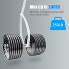 Armpow 48 inch White Zip Ties Heavy Duty 20PCS, 200LBS Ultra Exclusive Strong Plastic Wire Ties, Large Cable Ties Extra Long Tie Wraps, Indoor and Outdoor UV Resistant