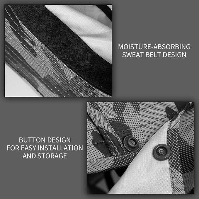 Sun Blocker Hats Outdoor Sun Protection Fishing Cap with Neck Flap Large Brim Outdoor Hat