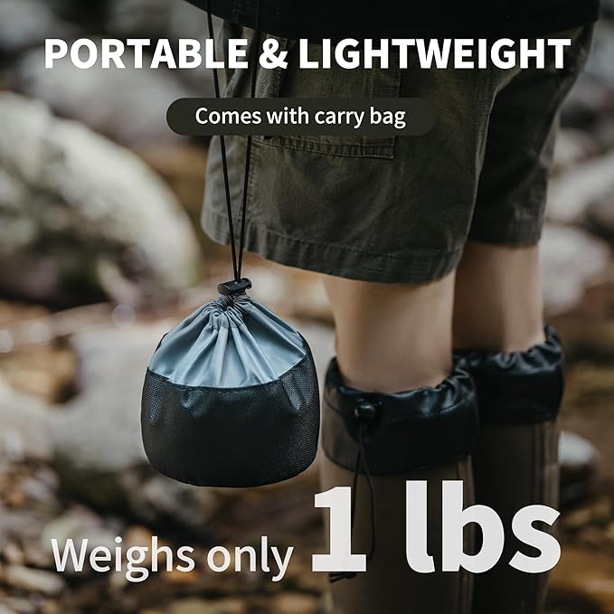 Naturehike Camping Gas Stove for IGT Table, Portable Isobutane Stove with Storage Bag & Foldable Brackets, 3 Burners Camp Stove for Outdoor Car Camping Cooking Tailgating