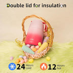 Thermo for Hot Food for Adults Kids | Wide Mouth, 18 oz Insulated Food Jar with Spoon, Leakproof Soup Thermo for School Office Travel, Thermal Steel Lunch Container Easy to Carry (Pink)