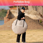 Porayhut Pop up Screen House Tent Sun Shelter with Breathable Mesh Doors,Portable Camping Tent with Detachable Waterproof Floor,10x10FT Screen Canopy Outdoor for Family Friends Party