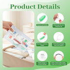 100 Sets Travel Toiletries Kit Bulk, 9-in-1 Disposable Personal Hygiene Kit with Toothbrush,Toothpaste,Floss,Shampoo,Shower Gel,Conditioner,Soap,Comb, and Vanity Kit for Hotel Guest Donations Supplies