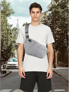 Travel Anti Pickpocket Purses, Slim Carry Crossbody Bag for Women & Man Travel Safe, Waterproof