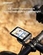 iGPSPORT BiNavi Bike Computer, Touch Screen Map Navigation Music Control Climb Tips Group Riding, Wireless GPS Cycling Computer