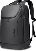 BANGE Business Smart Backpack Waterproof fit 15.6 Inch Laptop Backpack with USB Charging Port,Travel Durable Backpack, Black（no Usb）, L, Travel Backpacks