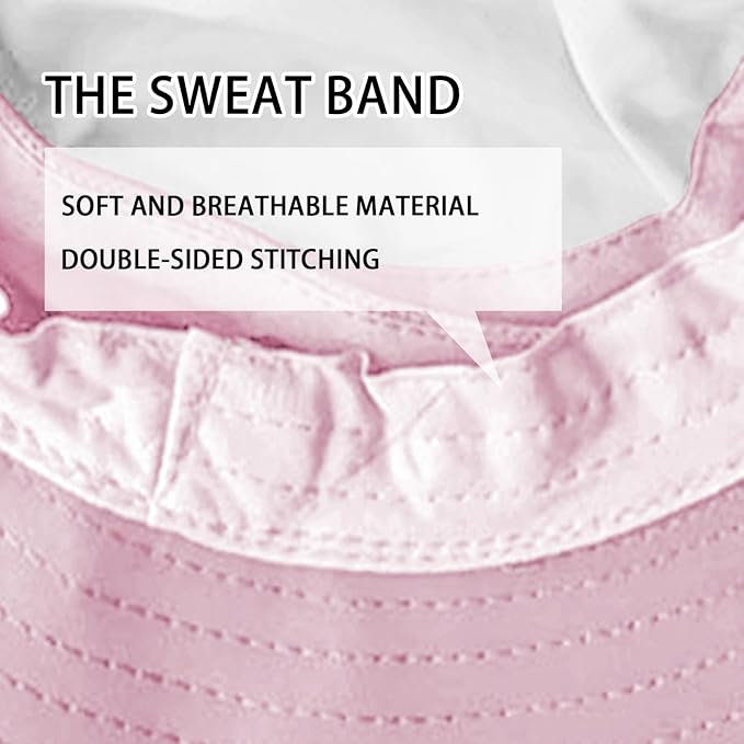 Sun Hats for Men Women Fishing Hat UPF 50+ Breathable Wide Brim Bucket Hats Summer UV Protection Safari Hat with Neck Flap