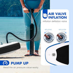 FunWater Stand Up Paddle Board Ultra-Light Inflatable Paddleboard with SUP Accessories for Adults & Youth of All Skill Levels