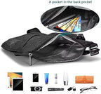 Anti Theft Crossbody Bags Sling Bag for Women Men Waterproof Wander Bag for Sports and Travel. (3.0BLACK, Large)