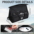 Waterproof Duffle Bag, Large Marine Dry Bags, Heavy Duty Adventure Travel Bag for Men and Women, Waterproof Duffel Backpack for Kayaking Boating Hiking Camping Vacation, 65L 110L 160L