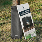 OLG Camp Stove Windscreen 23.6 inch Camping Shield (Tinplate) Wind Screen for Stoves