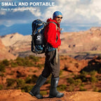 Leg Gaiters Waterproof and Adjustable Snow Boot Gaiters One Size for Hiking,Walking,Hunting,Backpacking and Outdoor Climbing for Men and Women