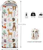 Axolotl Unicorn Sleeping Bag for Kids Boys Girls–Lightweight Warm Cold Weather Sleeping Bags,Waterproof Portable Sleeping Bag with Compression Sack for Camping Backpacking Outdoor Indoor