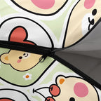 Kids Sleeping Bag for Boys Girls,Rocket Moon Print-Lightweight Warm Portable Outdoor Indoor-Waterproof Cold Weather Resistant Sleeping Bag for Camping Hiking